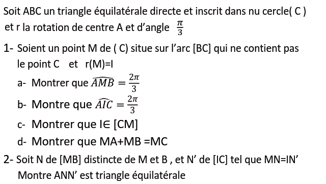 Rotations: Exercice 14