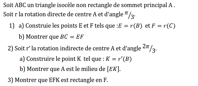 Rotations: Exercice 6