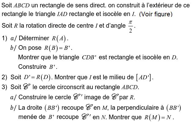 Rotations: Exercice 24