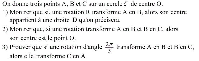 Rotations: Exercice 1