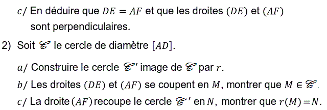 Rotations: Exercice 20