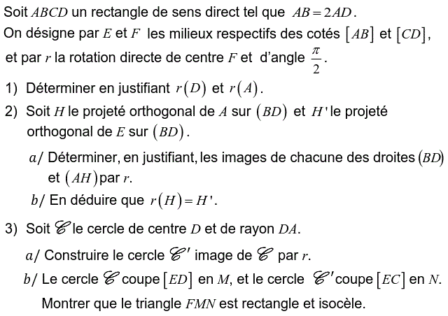 Rotations: Exercice 19