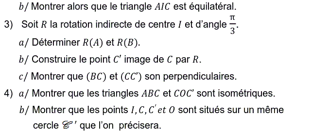 Rotations: Exercice 22