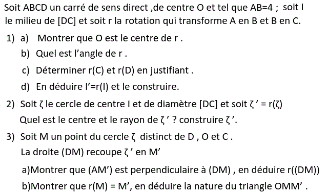 Rotations: Exercice 7