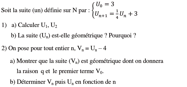 Suites: Exercice 27