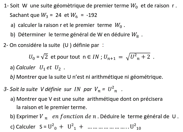 Suites: Exercice 77