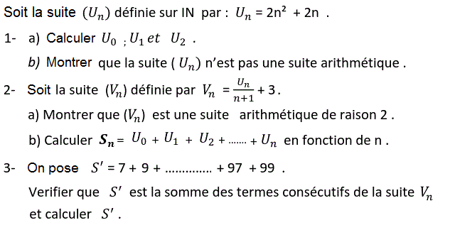 Suites: Exercice 60