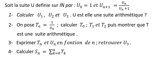 Suites: Exercice 31