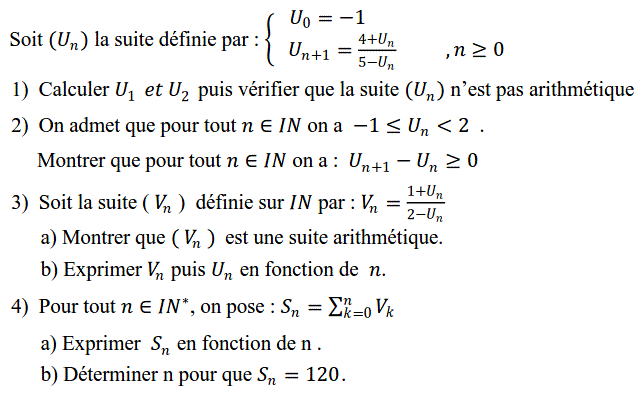 Suites: Exercice 67