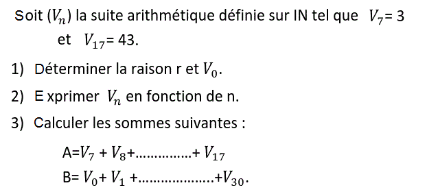 Suites: Exercice 18