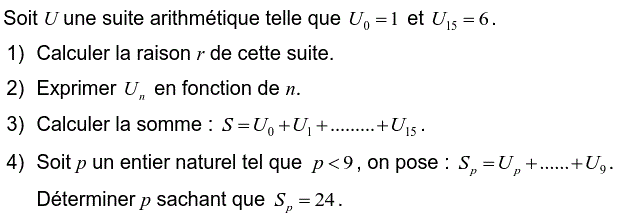 Suites: Exercice 17