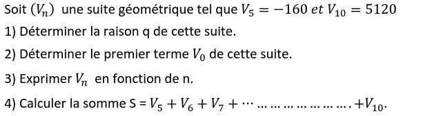 Suites: Exercice 16