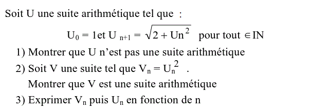 Suites: Exercice 31