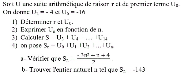 Suites: Exercice 26