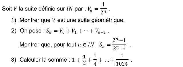 Suites: Exercice 4