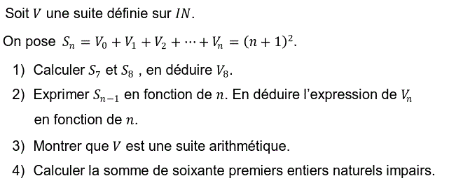 Suites: Exercice 22