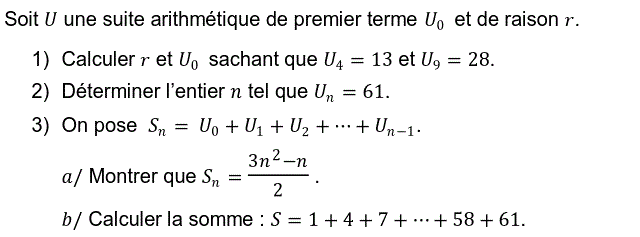 Suites: Exercice 11