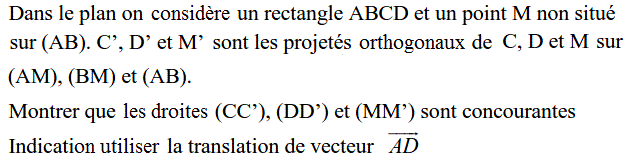 Translations: Exercice 42