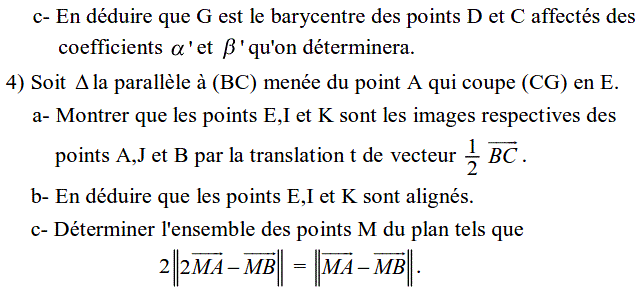 Translations: Exercice 50