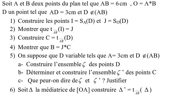 Translations: Exercice 19