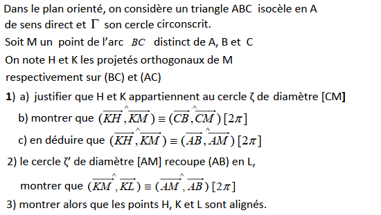 Angles orientés: Exercice 32