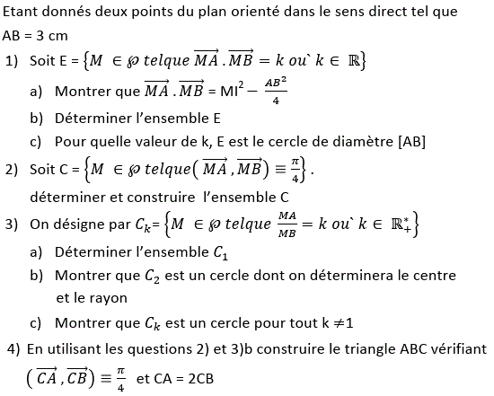 Angles orientés: Exercice 51