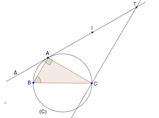 Angles orientés: Exercice 57