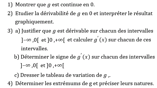 Dérivabilité: Exercice 65