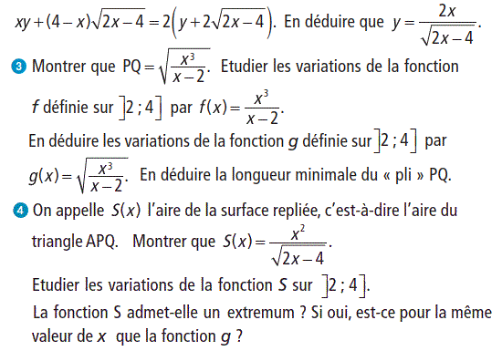 Dérivabilité: Exercice 67