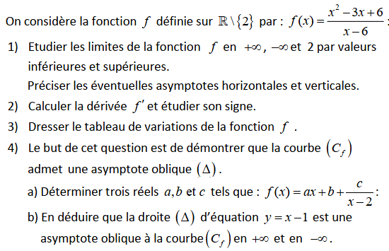 Dérivabilité: Exercice 32