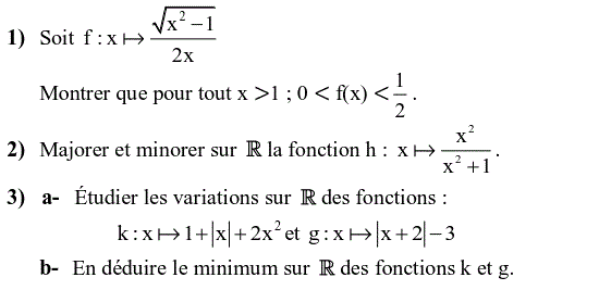 Généralités sur les fonctions: Exercice 24