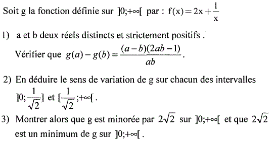 Généralités sur les fonctions: Exercice 22