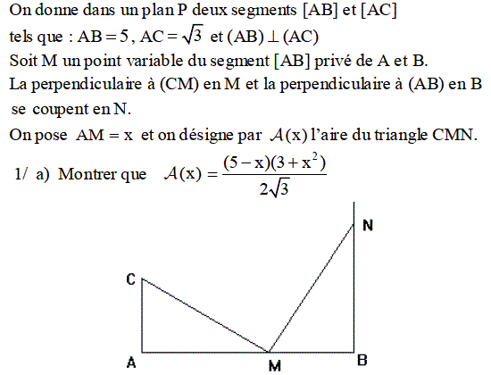 Généralités sur les fonctions: Exercice 33