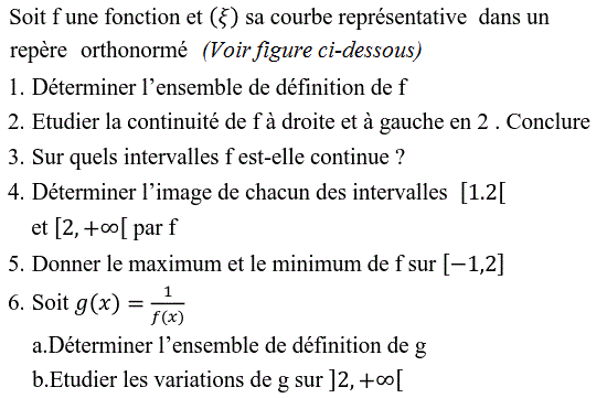 Limites et continuité: Exercice 31