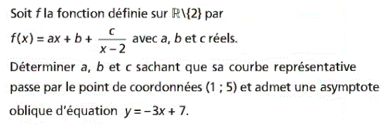 Limites et continuité: Exercice 98