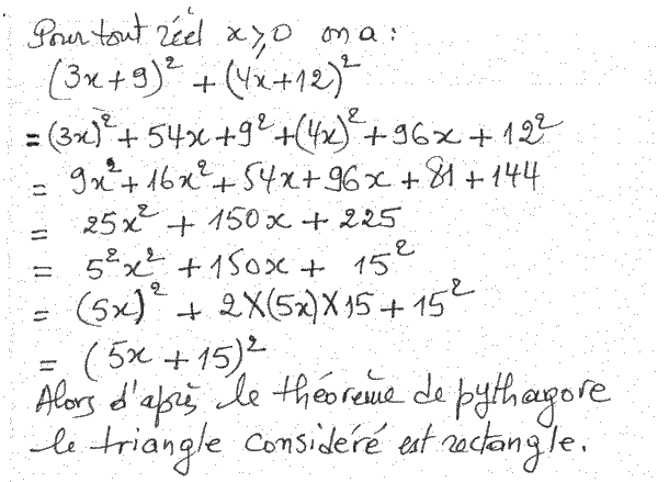 solution de l'exercice n°18