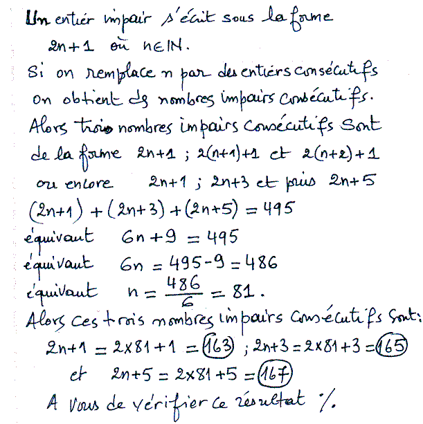 solution de l'exercice n°16