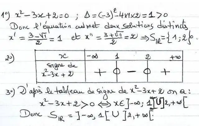 solution de l'exercice n°18