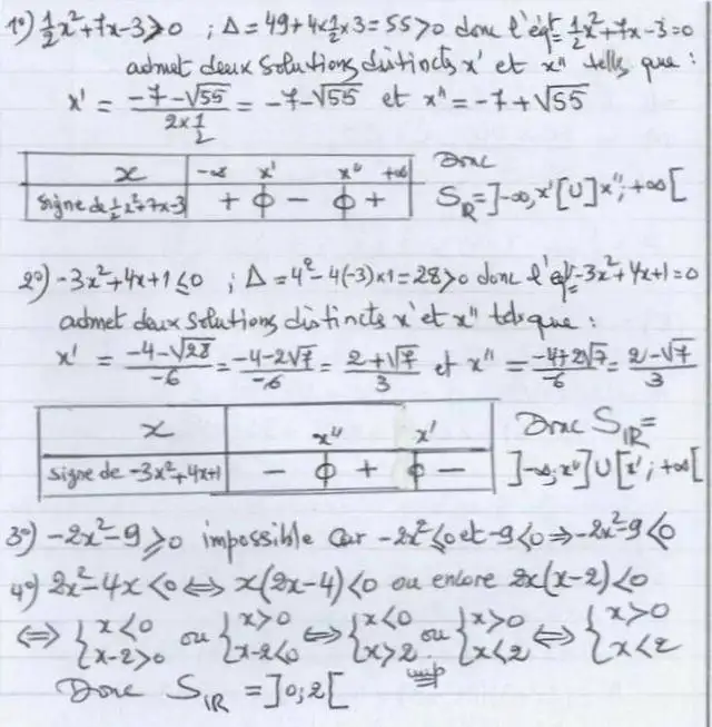 solution de l'exercice n°17