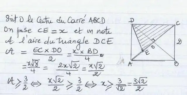 solution de l'exercice n°23