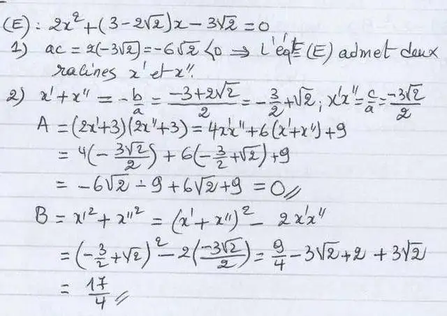 solution de l'exercice n°36