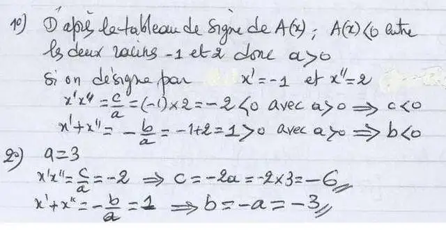 solution de l'exercice n°23