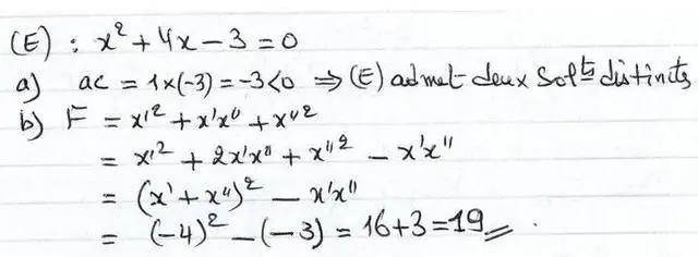 solution de l'exercice n°33