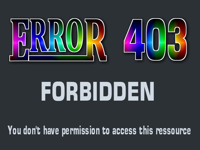 Error 403