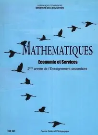 manuel de mathématiques 2ème economie Tunisie