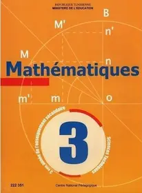 manuel de mathématiques 3ème technique Tunisie