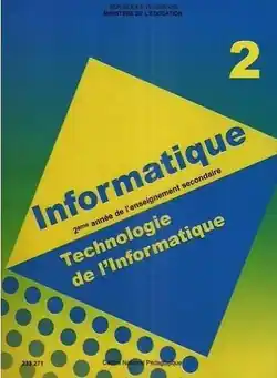 manuel scolaire d'informatique pour les élèves du 2ème technologie de l'informatique