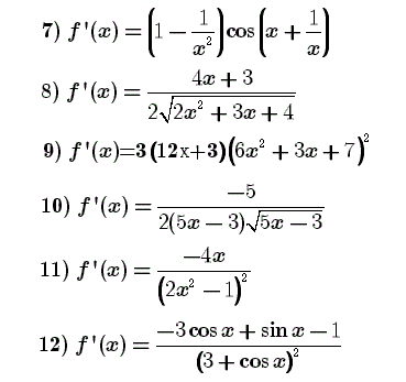solution Calculs de Dérivées (image2)