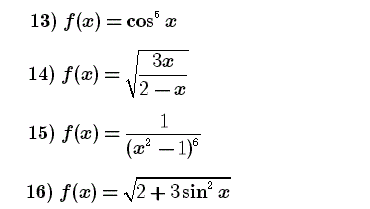 exercice Calculs de Dérivées (image3)