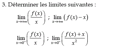 exercice Calculs de limites (image2)